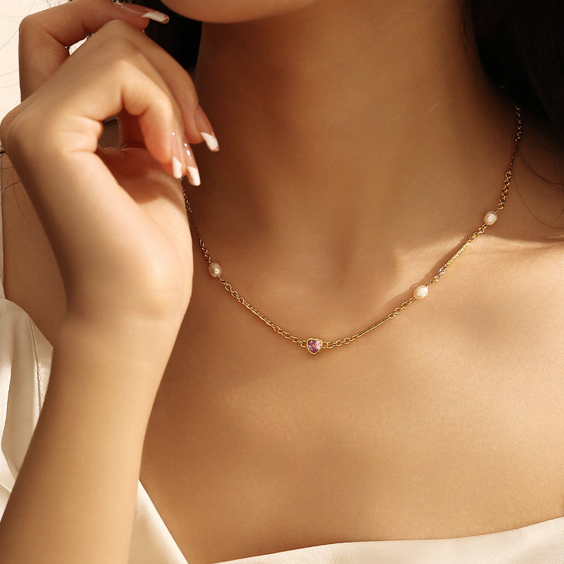 Barbie Heart Necklace