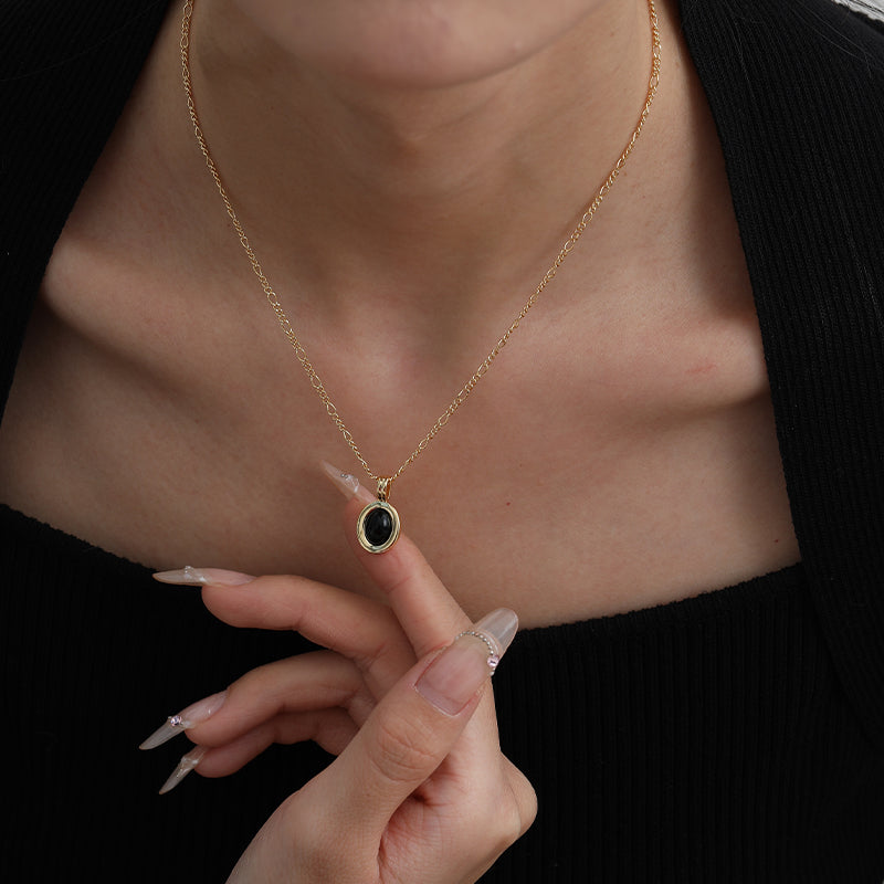 Black Diamond Necklace