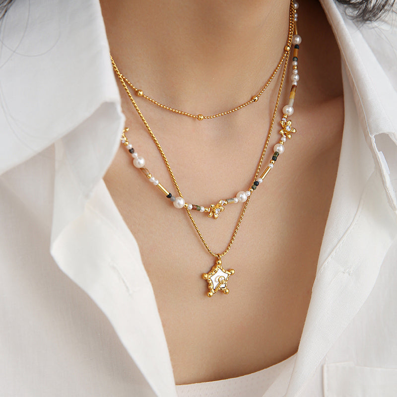 Awakening Flowers Necklace