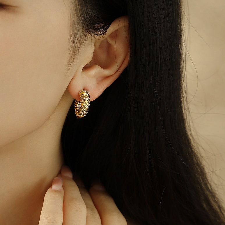 Croissant Earrings