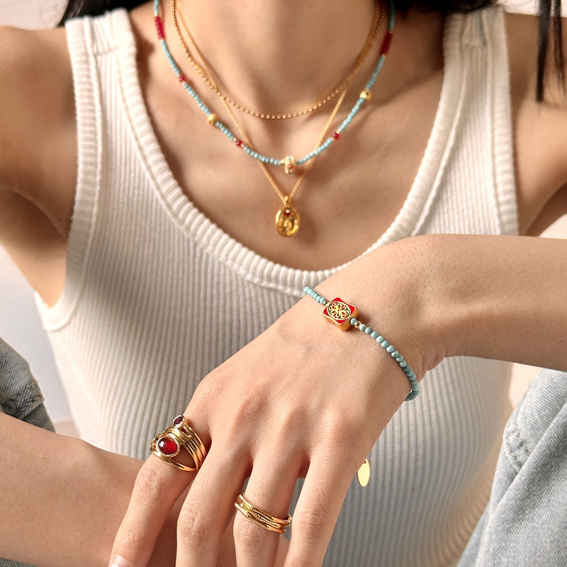 Lotus Bloom Bracelet