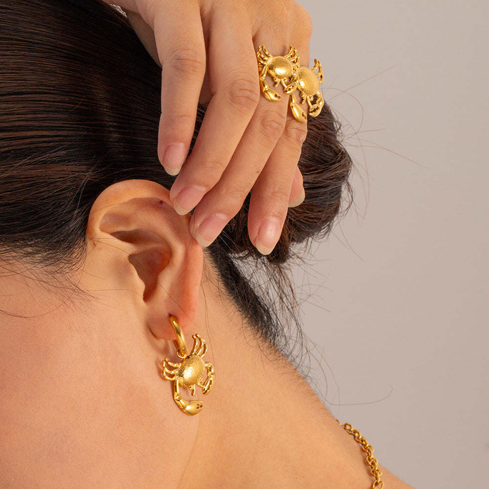 Crabby Charm Earrings