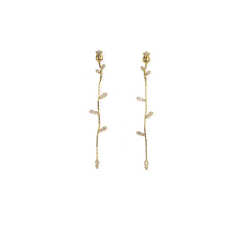 Rose Maiden Earrings