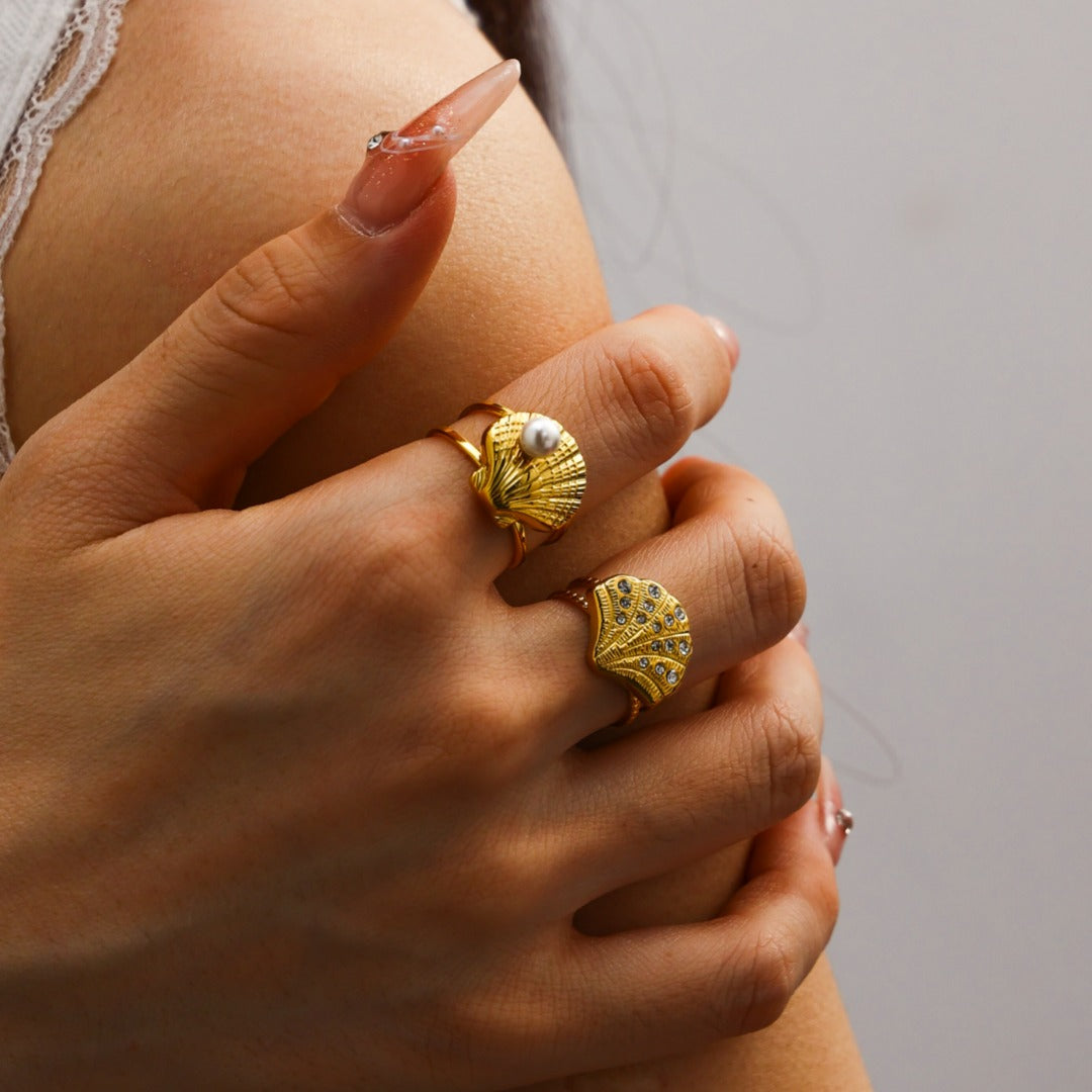Seashell Splendor Ring