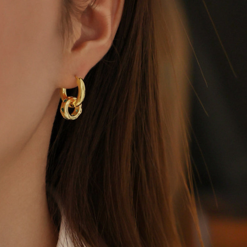 Buddy Hoop Earrings