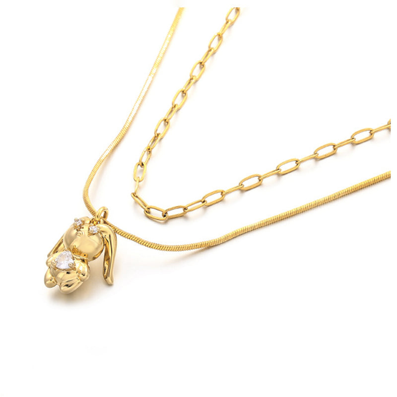 Fairy Rabbit Layering Necklaces