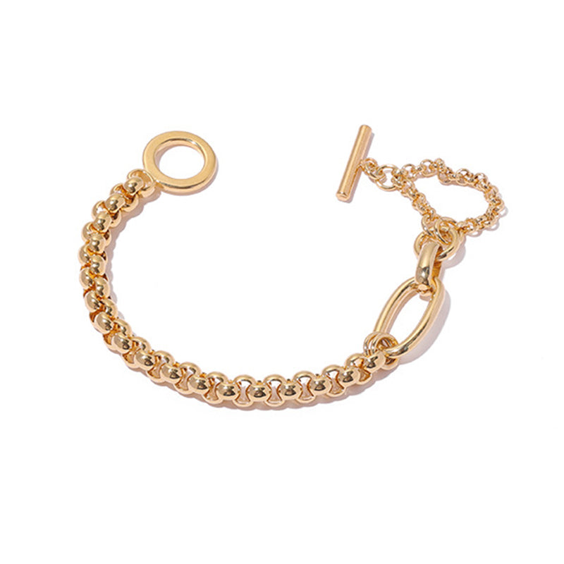 Super And Micro Moon Chain Bracelets