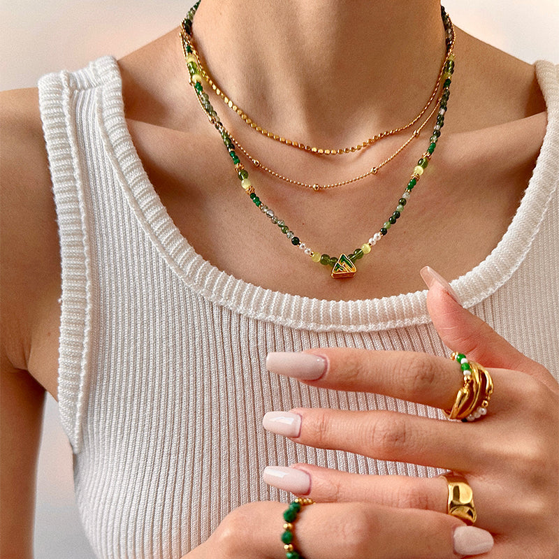 Tiny Garden Necklace