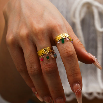Dancing Bubble Ring