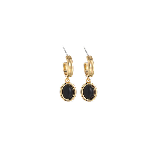 Black Diamond Earrings