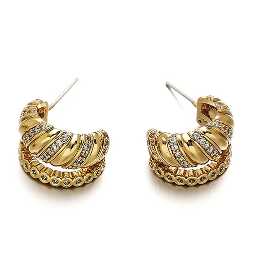 Butter Croissant Earrings