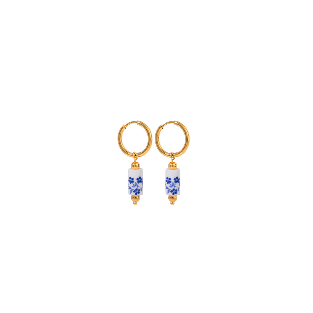 Ceramic Lantern Earrings