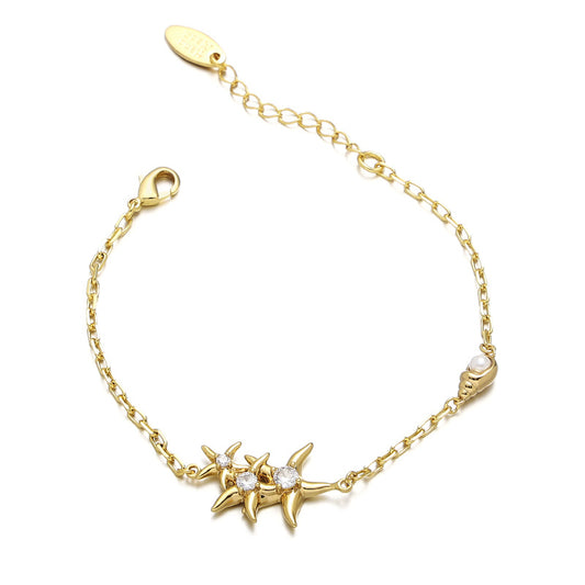 Holy Starfish Conch Bracelet