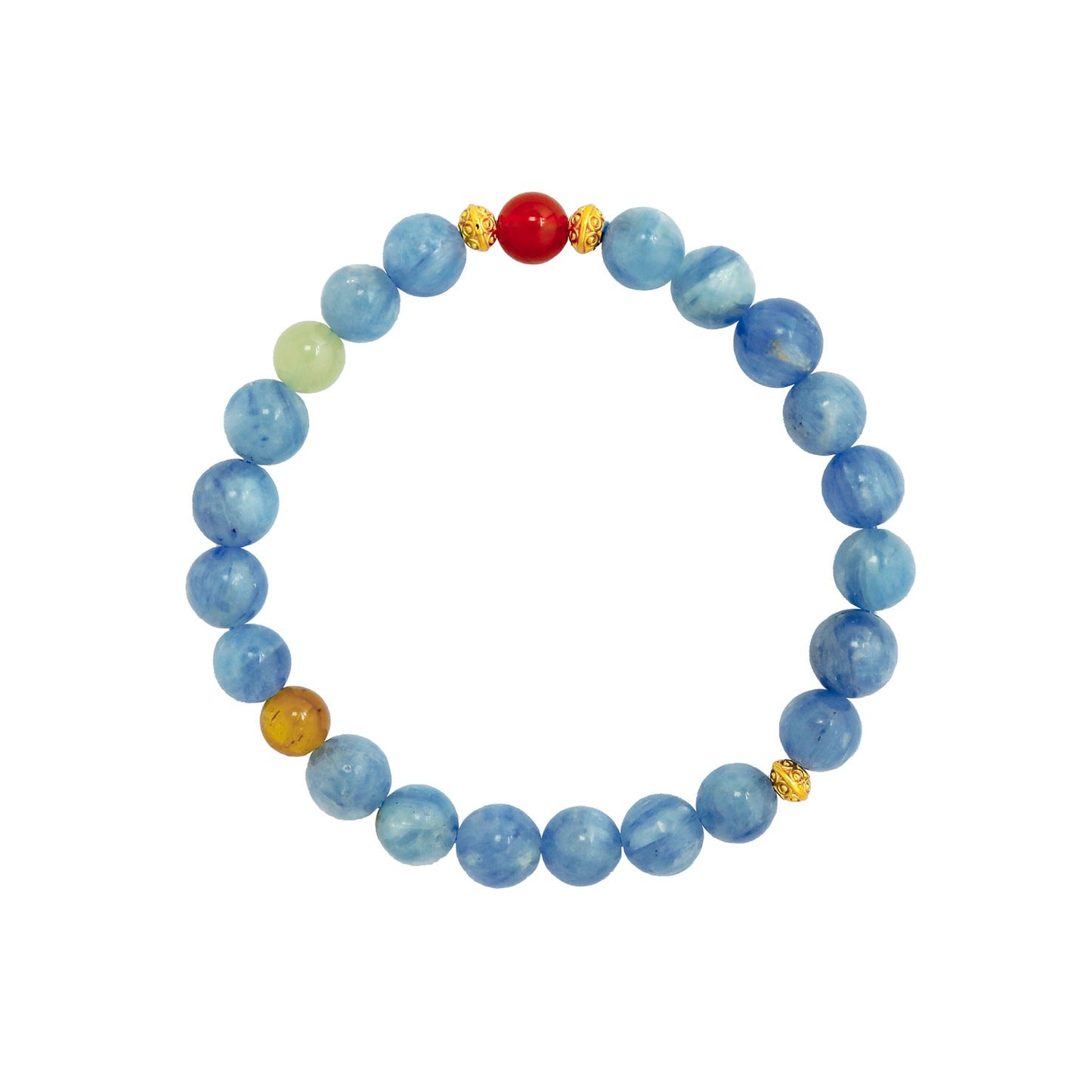 Moon Over Blue Ocean Bracelet