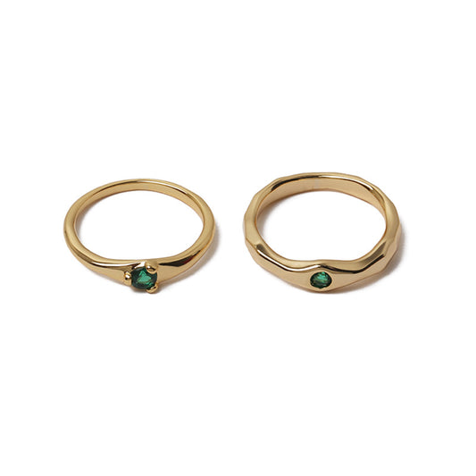 Moro Green Rings