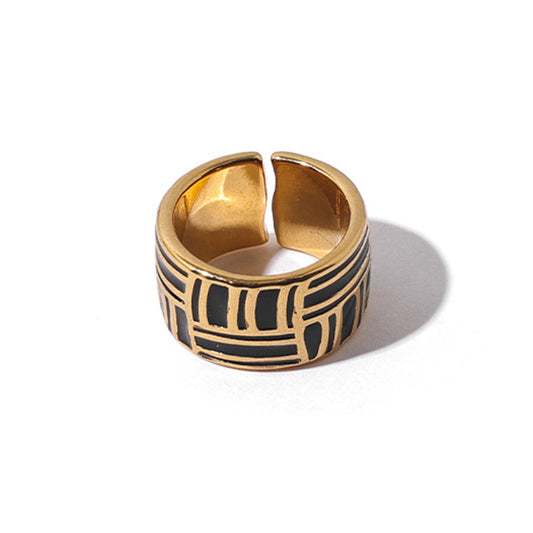 Moro Pastellschwarzer Ring
