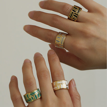 Moro Pastellgrauer Ring