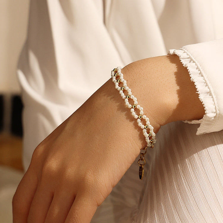 Pearl Beaded Bracelet