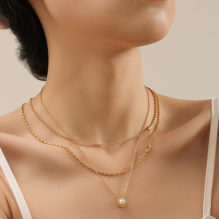 Pearl Soul Layering Necklaces