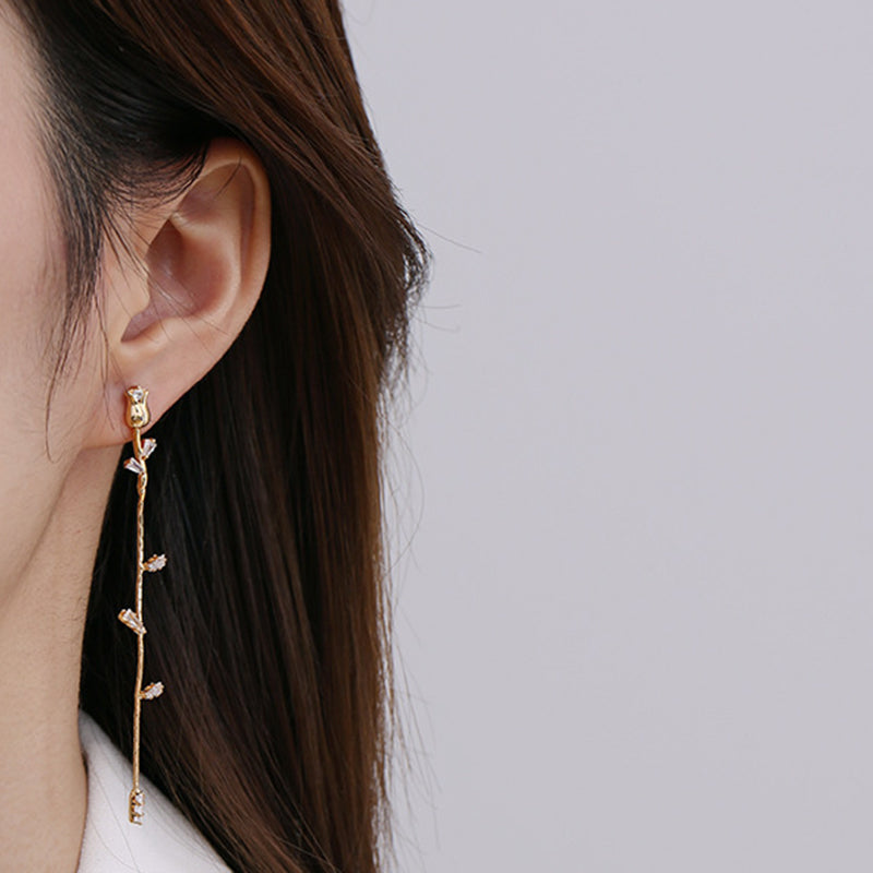 Rose Maiden Earrings