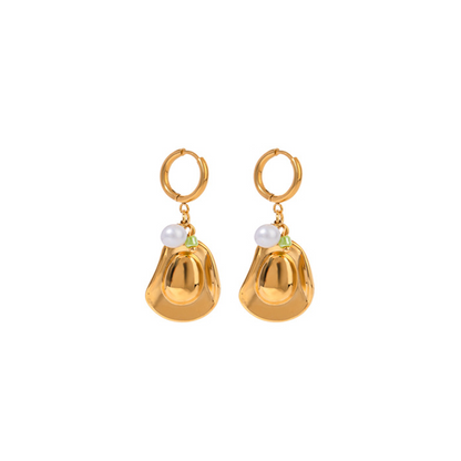 Scallop Swirl Earrings