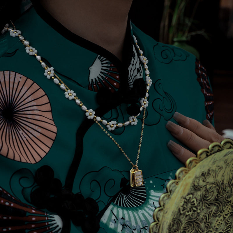 Beginning of Summer Layered Necklace