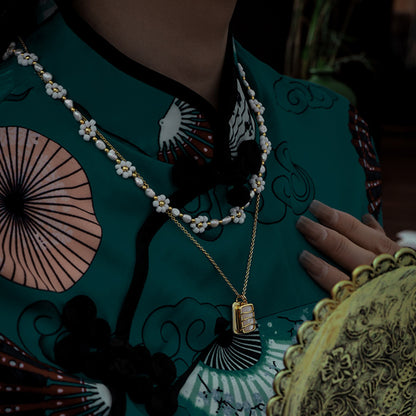 Beginning of Summer Layered Necklace