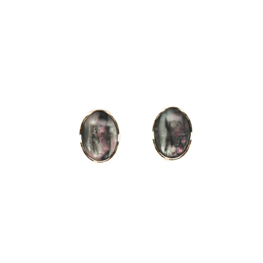 Pendientes Piedras Ovaladas 