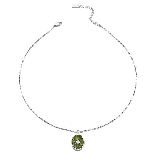 Bubble Green Necklace