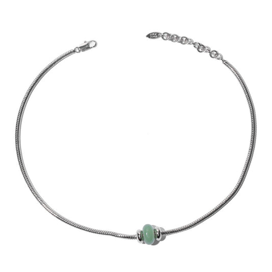 Jade-Halskette