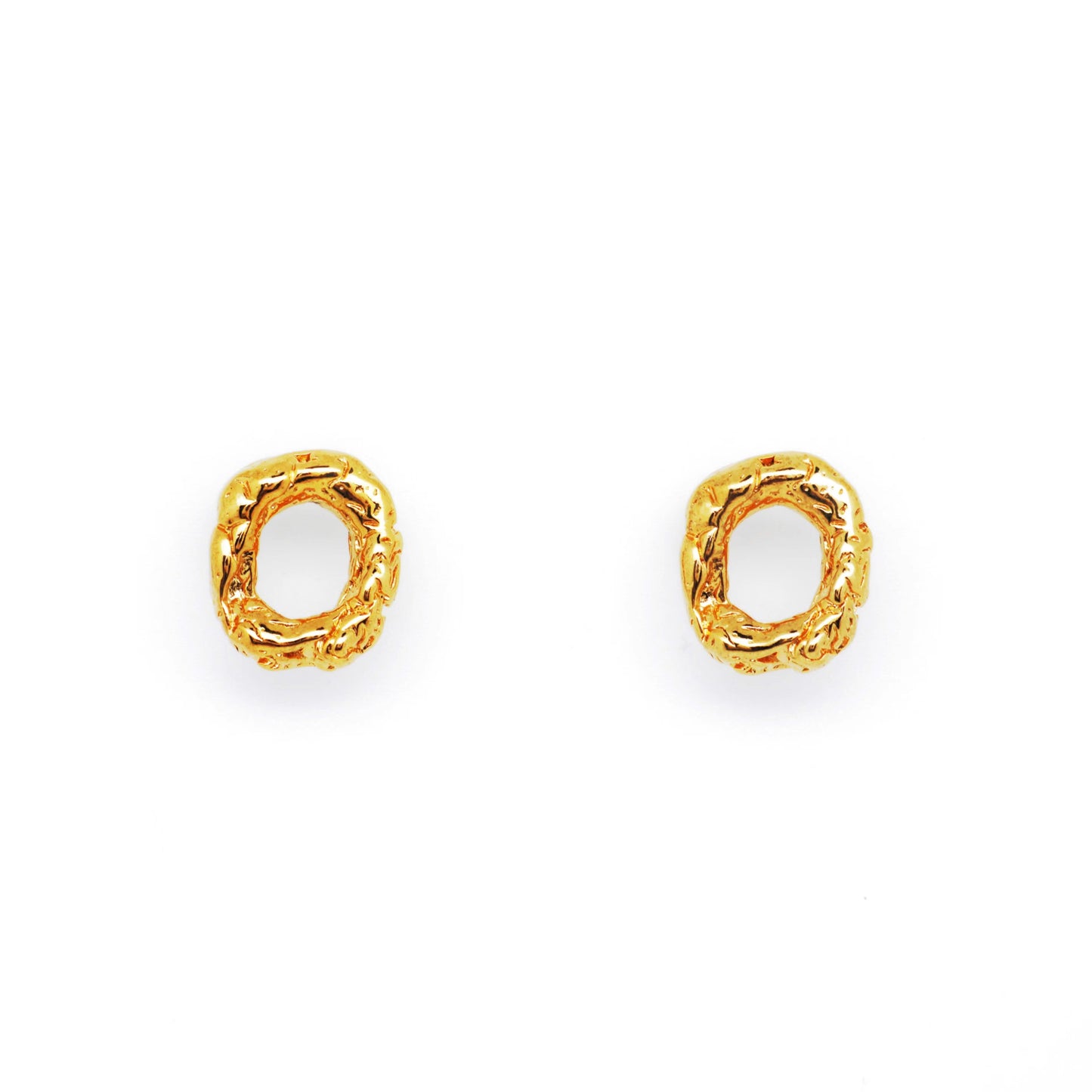 New Moon Stud Earrings