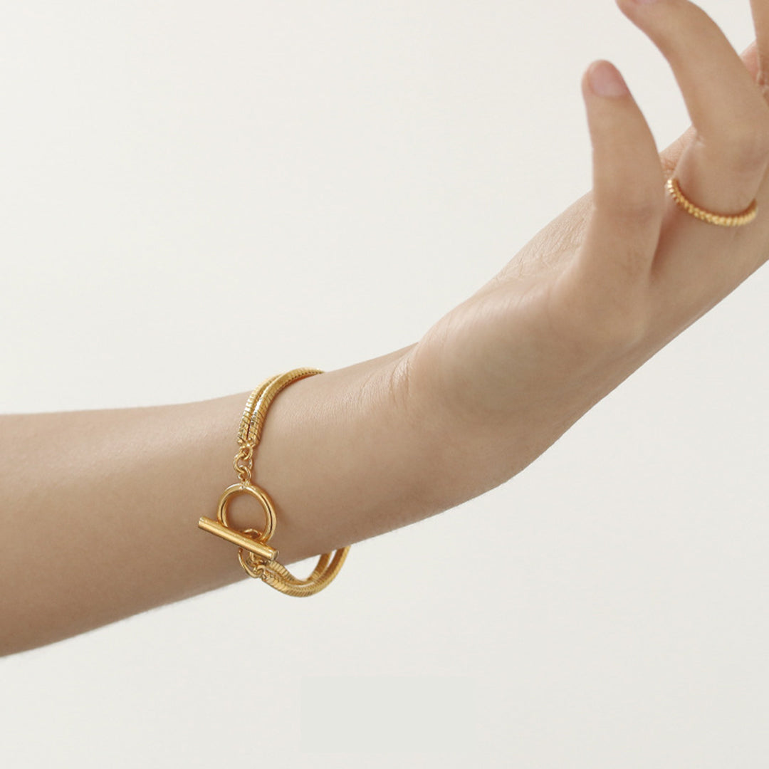 Black Moon Chains Bracelets